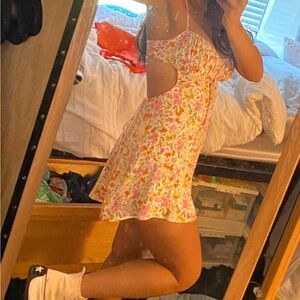 Sky to the Moon Floral Mini Dress. Worn Once.